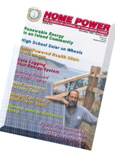 Home Power Magazine — Issue 074 — 1999-12-2000-01