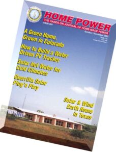 Home Power Magazine – Issue 085 – 2001-10-11