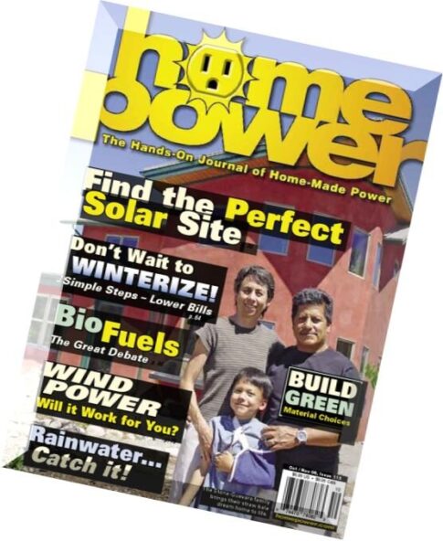 Home Power Magazine — Issue 115 — 2006-10-11