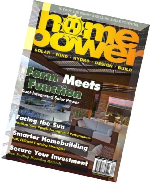 Home Power Magazine — Issue 130 — 2009-04-05
