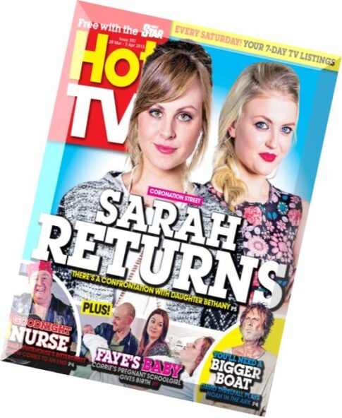Hot TV – 28 March-3 April 2015