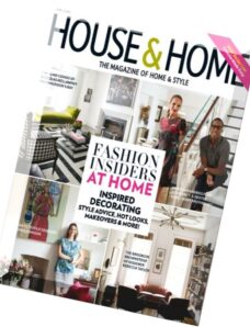 House & Home Magazine – April 2015