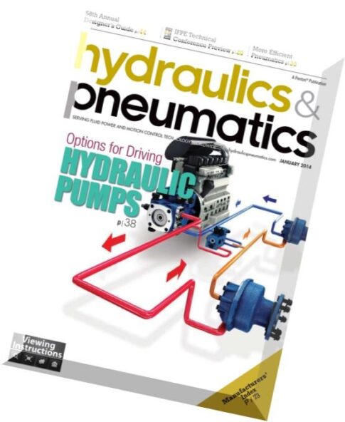 hydraulics & pneumatics – January 2014