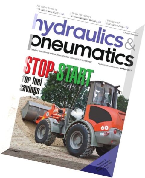 hydraulics & pneumatics – March 2015