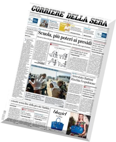 Il Corriere della Sera (13-03-15) + SETTE