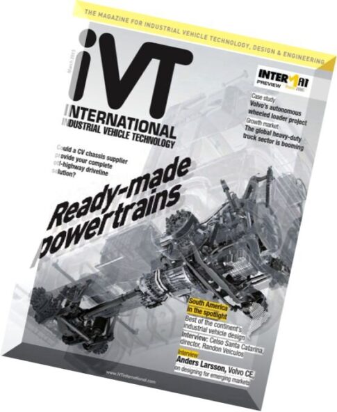 Industrial Vehicle Technology — March 2015