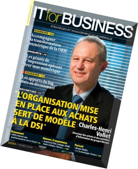 It For Business N 2193 – Mars 2015