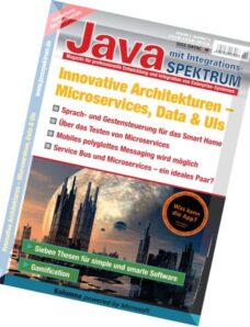 Java Spektrum Magazin — April-Mai N 02, 2015