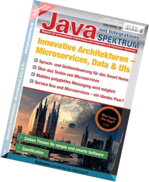 Java Spektrum Magazin — April-Mai N 02, 2015