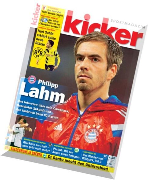 Kicker Sportmagazin 22-2015 (09.03.2015)
