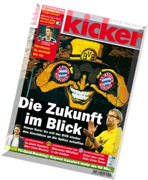 Kicker Sportmagazin N 28, vom 30 Marz 2015