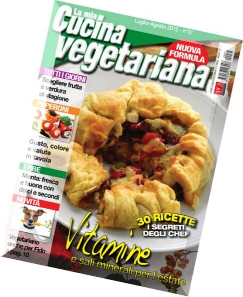 La Mia Cucina Vegetariana N 31 – Luglio-Agosto 2012
