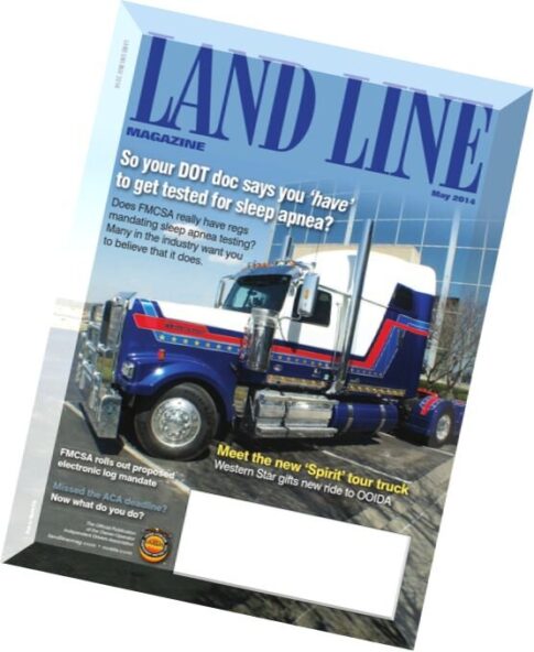 Land Line Magazine — May 2014