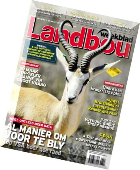 Landbou weekblad – 27 Maart 2015