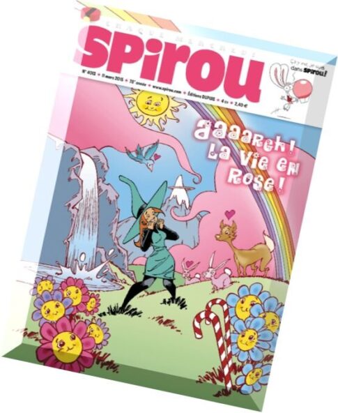Le Journal de Spirou N 4013 – 11 au 17 Mars 2015