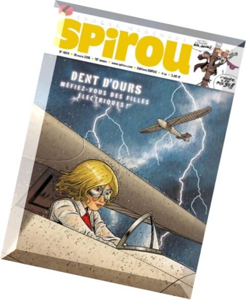 Le Journal de Spirou N 4014 — 18 au 24 Mars 2015