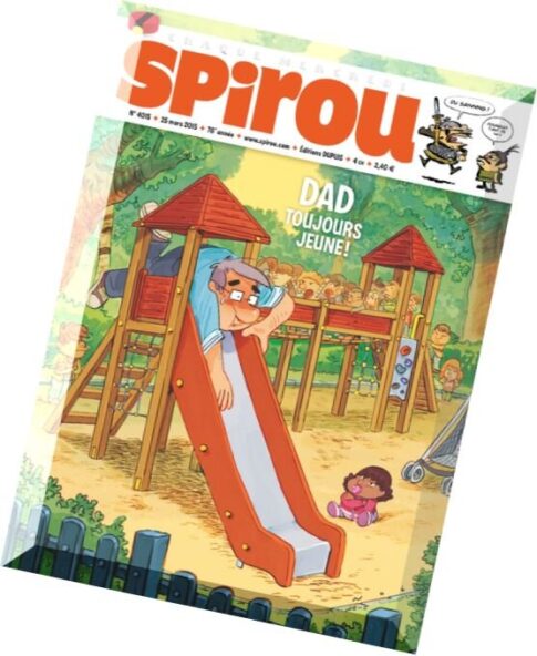 Le Journal de Spirou N 4015 – 25 au 31 Mars 2015