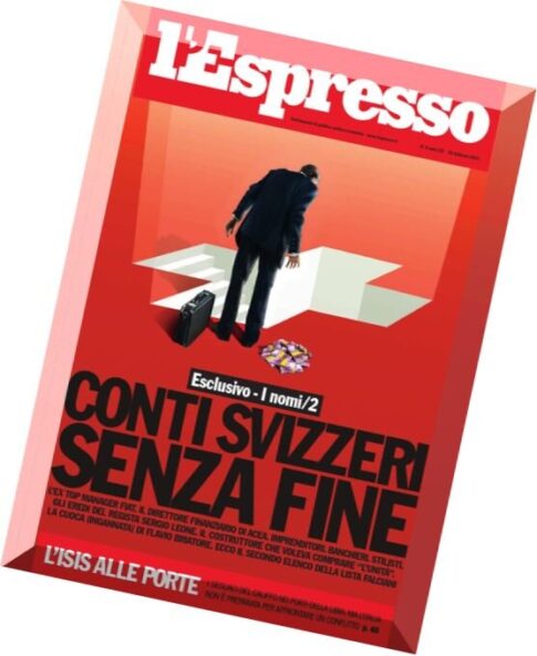 l’Espresso N 8 – 26 Febbraio 2015