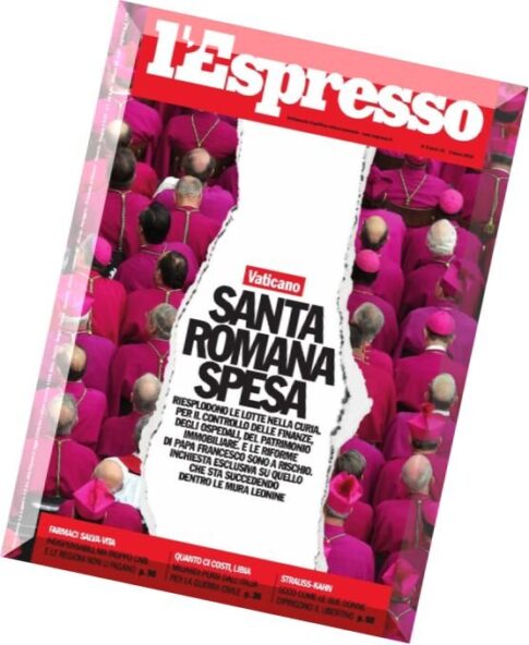 l’Espresso N 9 – 5 Marzo 2015