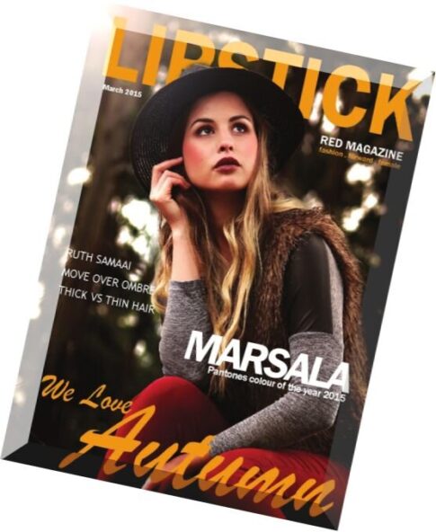 Lipstick Red – March 2015