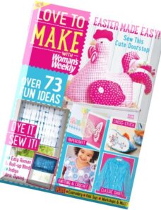 Love to make with Woman’s Weekly – April 2015