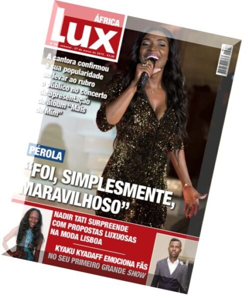 Lux Africa — 27 Marco 2015
