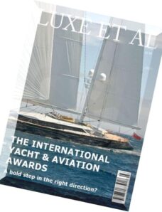 Luxe et al – (The International Yacht & Aviation Awards 2015)