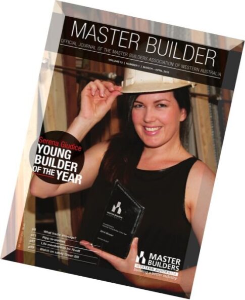 Master Builders Western Australia — March-April 2015