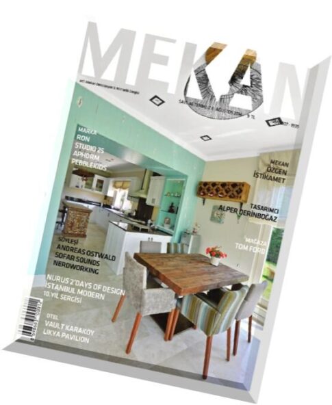 Mekan Magazine — Agustos 2014