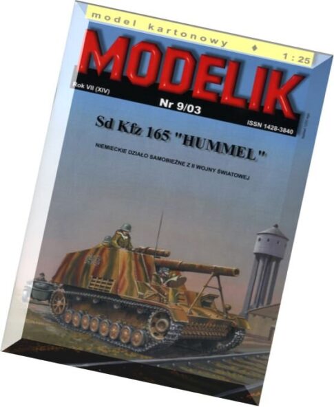 Modelik (2003.09) – SdKfz 165 Hummel