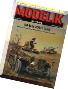 Modelik (2003.11) – SdKfz 250.1 (alt)
