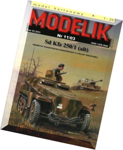 Modelik (2003.11) — SdKfz 250.1 (alt)