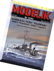 Modelik (2003.12) – HMCS Wetaskiwin, HMCS Agassiz