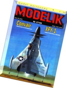 Modelik 2008’27 – Convair XFY-1