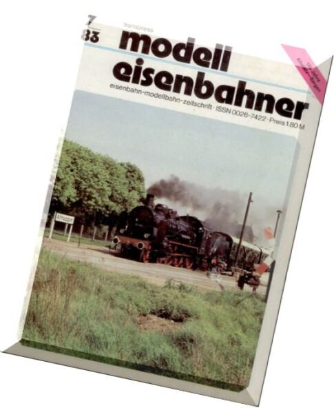 Modell Eisenbahner 1983-07