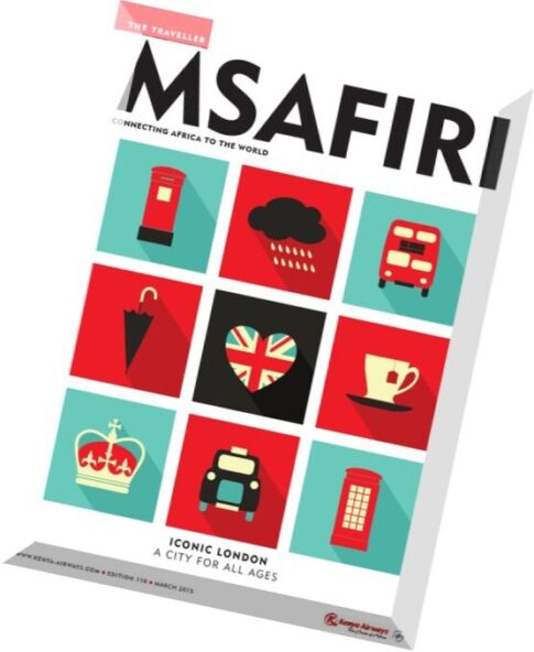MSAFIRI Kenya Airways Inflight – March 2015