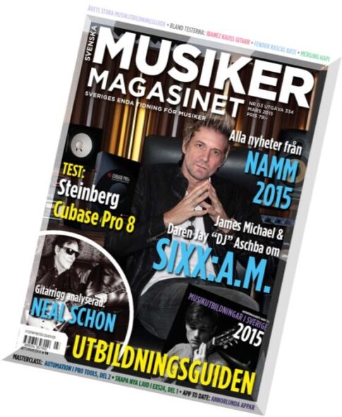 Musiker magasinet – Mars 2015