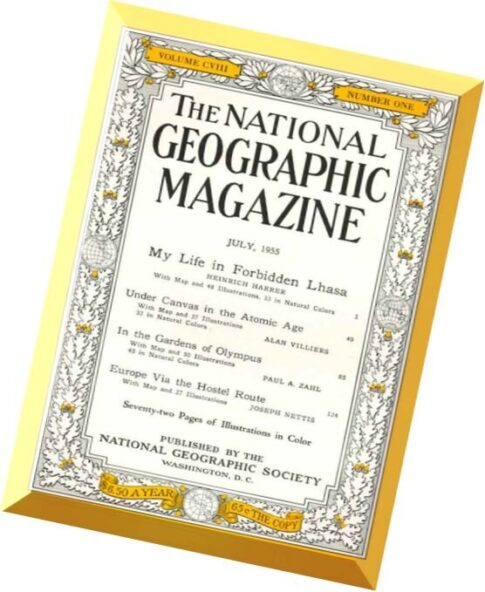 National Geographic Magazine 1955-07, July