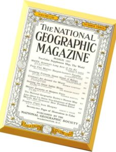 National Geographic Magazine 1957-03, March