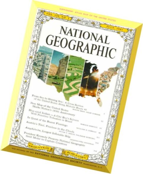 National Geographic Magazine 1961-07, July