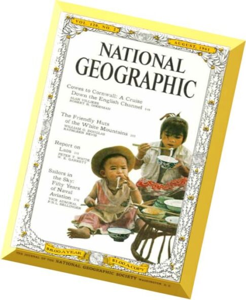 National Geographic Magazine 1961-08, August