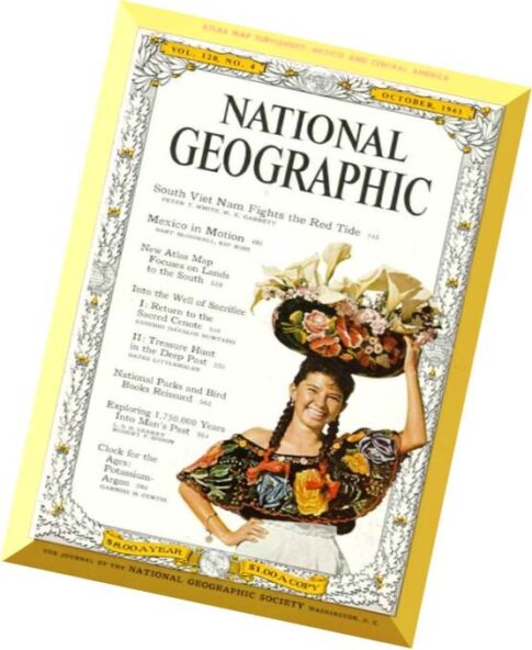 National Geographic Magazine 1961-10, October