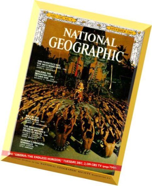 National Geographic Magazine 1969-11, November