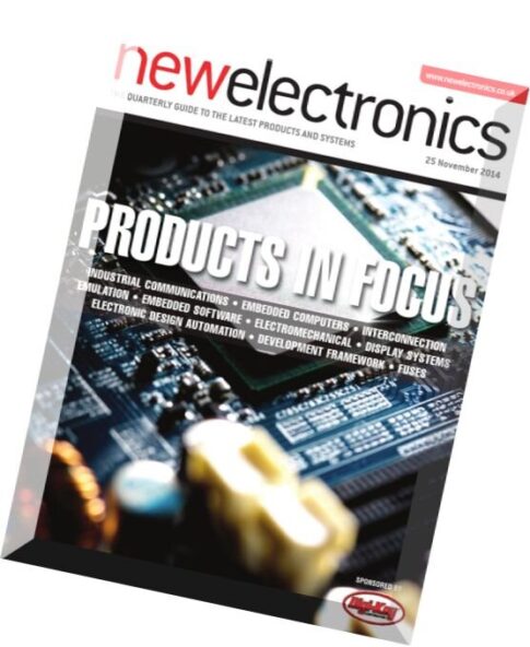 New Electronics Magazine – 24 November 2014