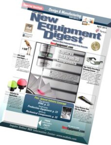 New Equipment Digest – April 2014