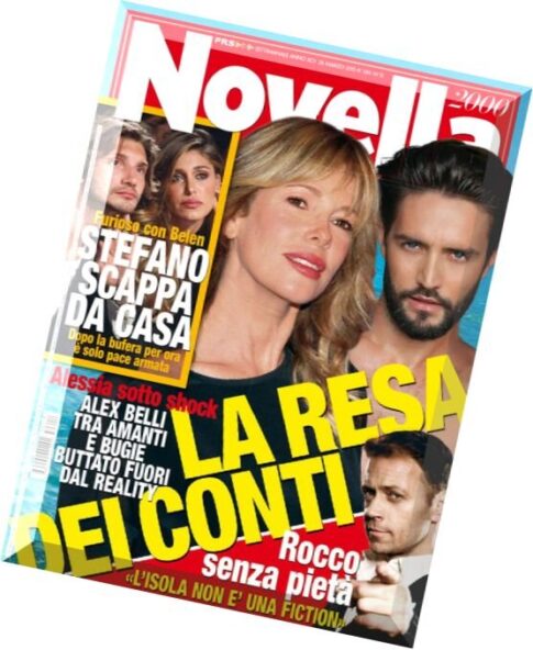 Novella 2000 – 26 Marzo 2015