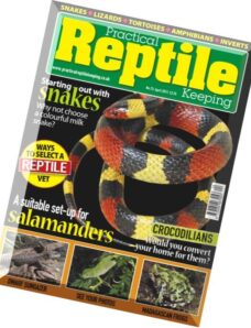 Practical Reptile Keeping – April 2015