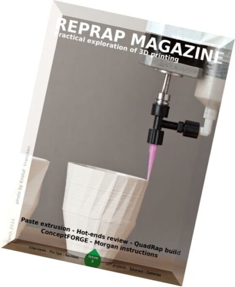 RepRap Magazine – March 2014