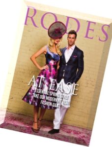 Rodes Magazine — Spring 2015