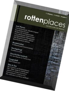 Rottenplaces Magazin Nr. 2, 2015